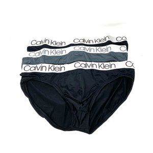 Calvin Klein 3 pack Men Black Gray Underwear Brief